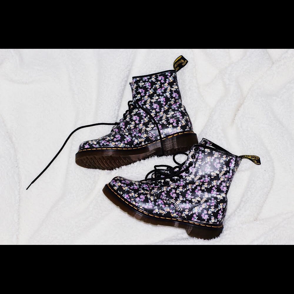 Floral Dr. Marten’s NEVER WORN